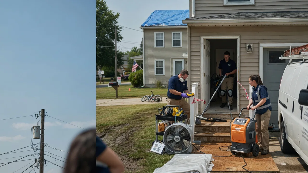 Water Damage Repair in Coats, KS near me